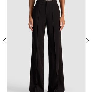 Alice + Olivia Elegant Black Wide-Leg Pants
